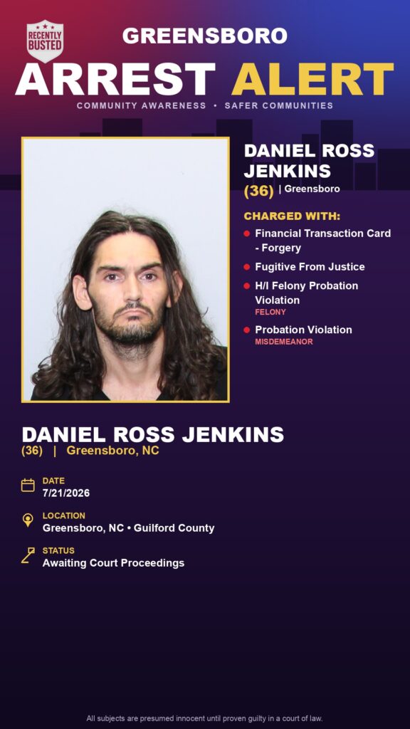 Booking photo of DANIEL ROSS JENKINS