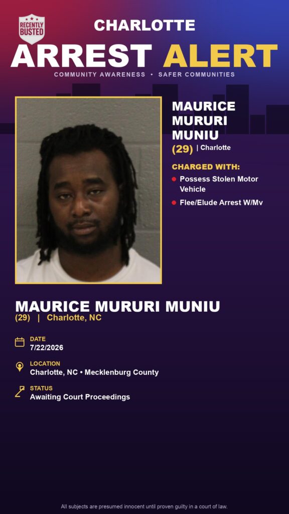 Booking photo of MAURICE MURURI MUNIU