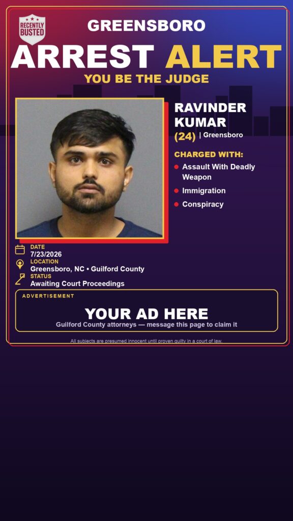 Booking photo of RAVINDER KUMAR