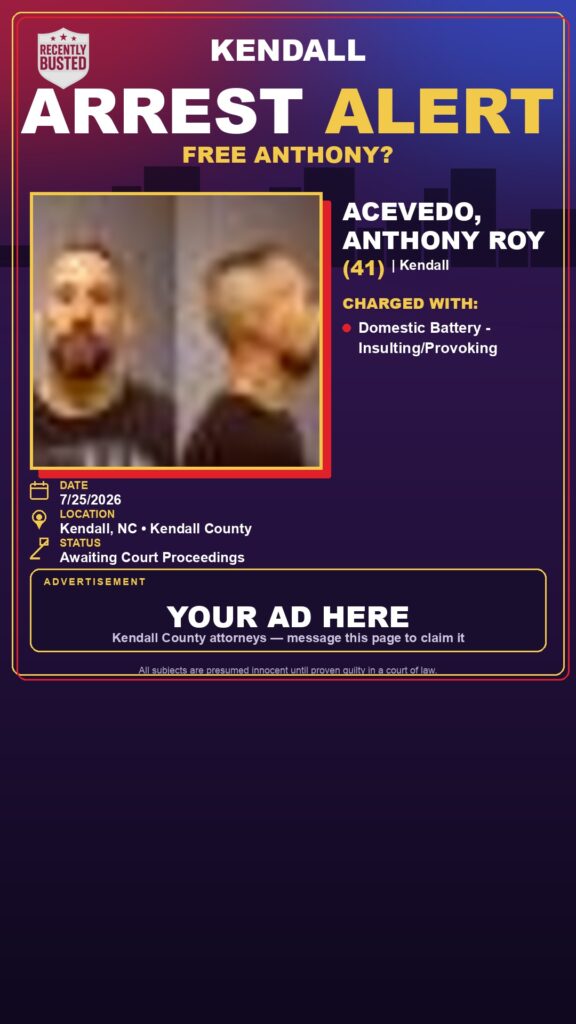 Booking photo of ACEVEDO, ANTHONY ROY