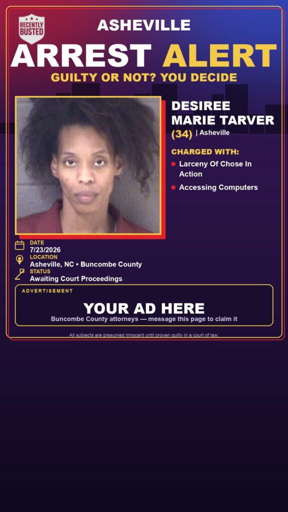 Booking photo of DESIREE MARIE TARVER