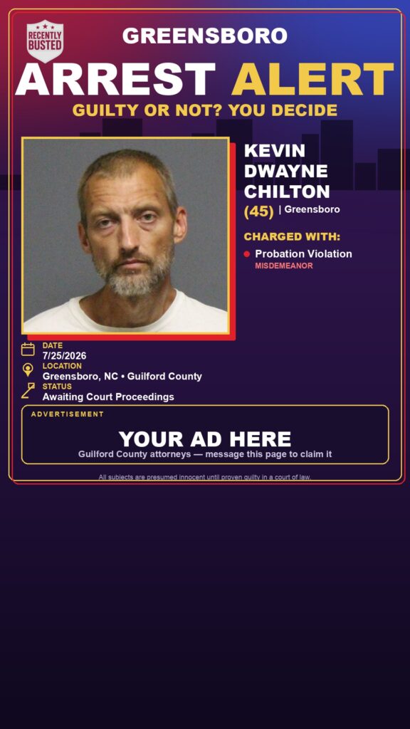 Booking photo of KEVIN DWAYNE CHILTON