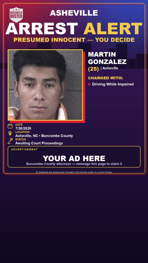 Booking photo of MARTIN GONZALEZ