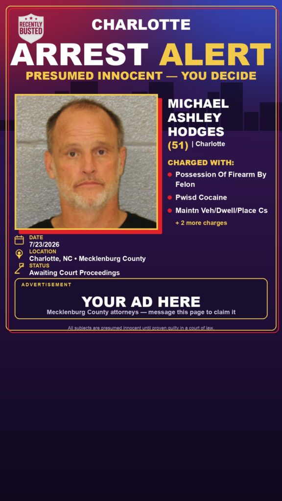 Booking photo of MICHAEL ASHLEY HODGES