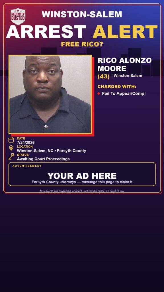 Booking photo of RICO ALONZO MOORE