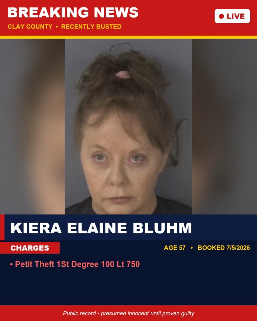 Booking photo of KIERA ELAINE BLUHM