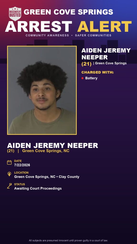 Booking photo of AIDEN JEREMY NEEPER