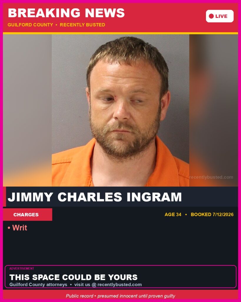 Booking photo of JIMMY CHARLES INGRAM