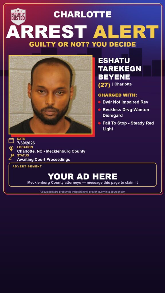 Arrest report - ESHATU TAREKEGN BEYENE