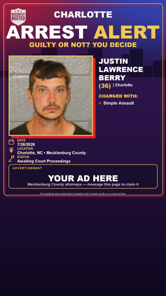 Booking photo of JUSTIN LAWRENCE BERRY