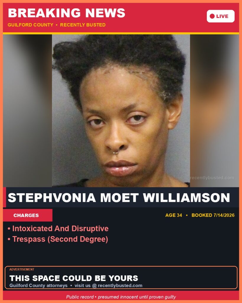 Booking photo of STEPHVONIA MOET WILLIAMSON
