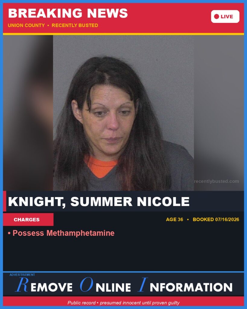 Booking photo of KNIGHT, SUMMER NICOLE