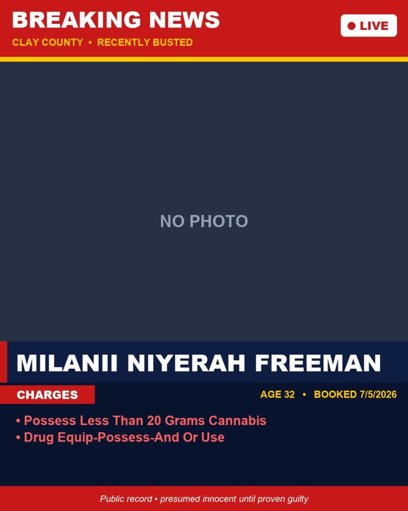 Booking photo of MILANII NIYERAH FREEMAN