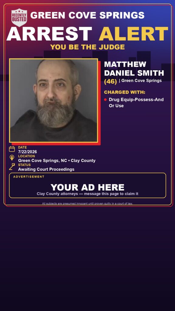 Booking photo of MATTHEW DANIEL SMITH