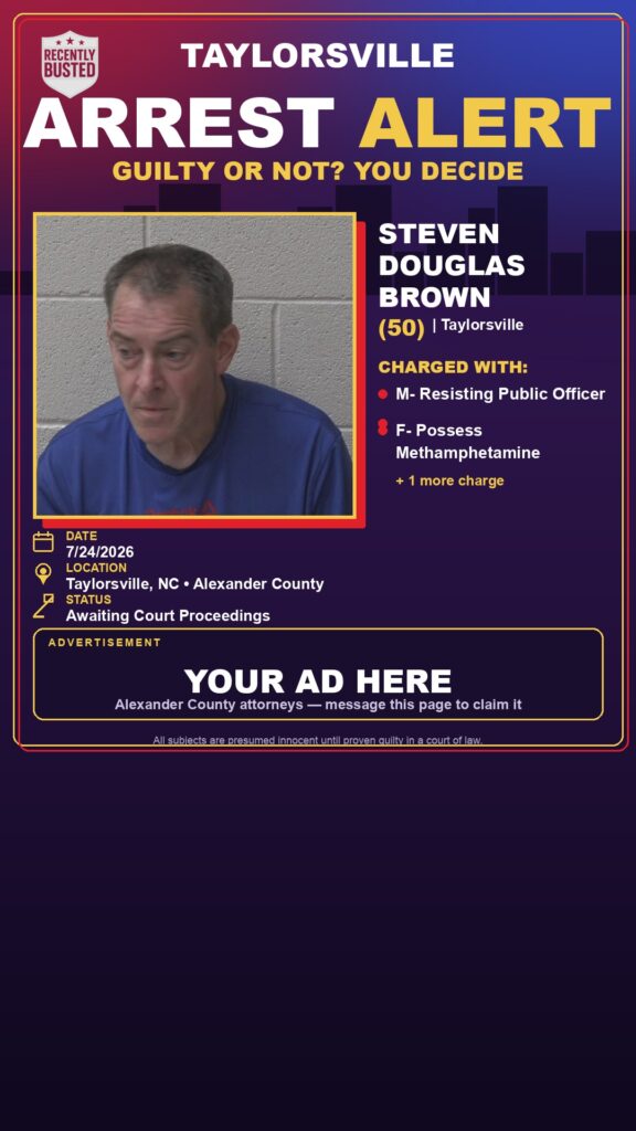 Booking photo of STEVEN DOUGLAS BROWN