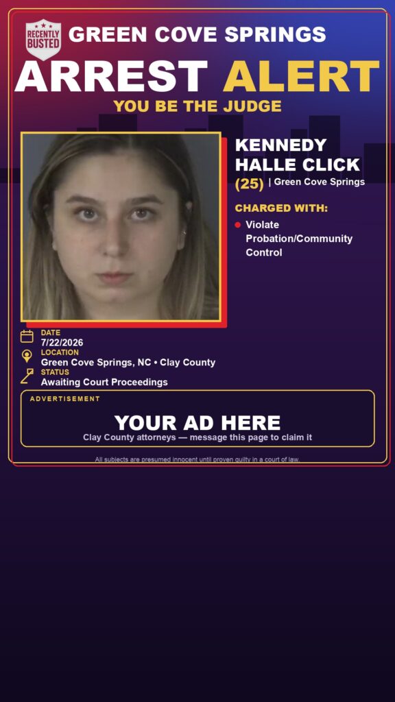 Booking photo of KENNEDY HALLE CLICK