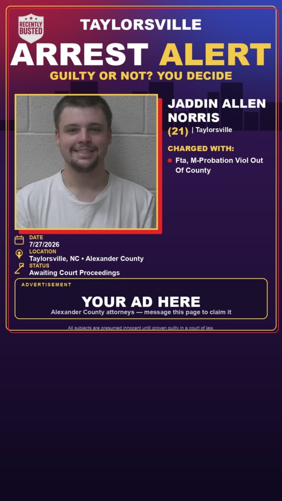 Booking photo of JADDIN ALLEN NORRIS