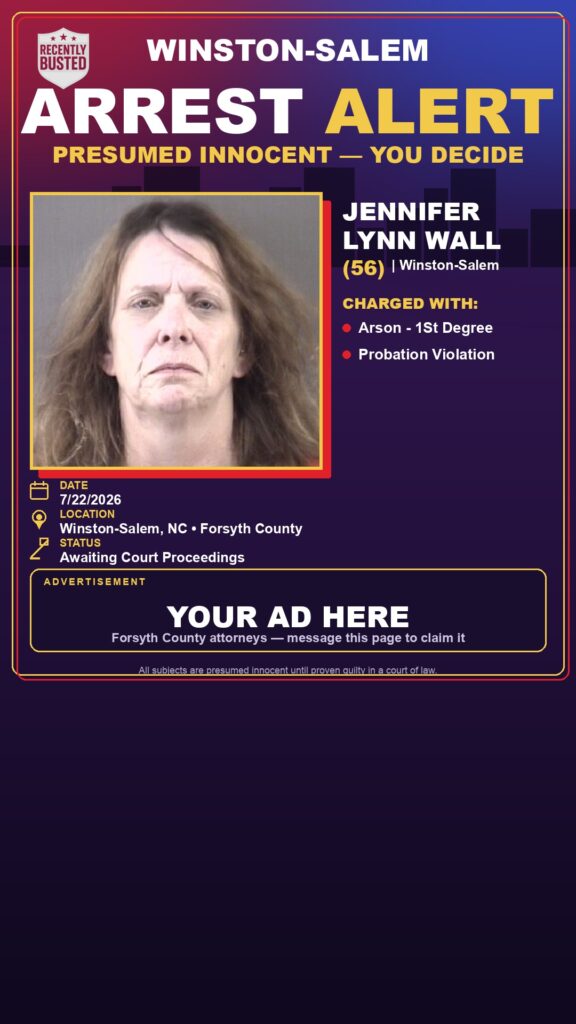 Booking photo of JENNIFER LYNN WALL