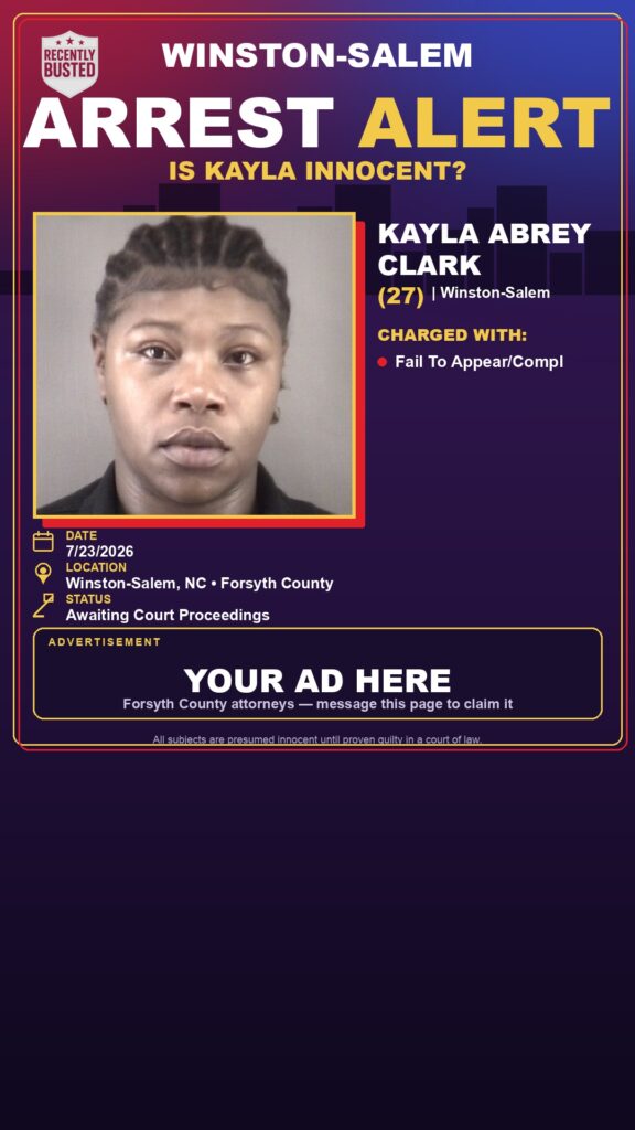 Booking photo of KAYLA ABREY CLARK