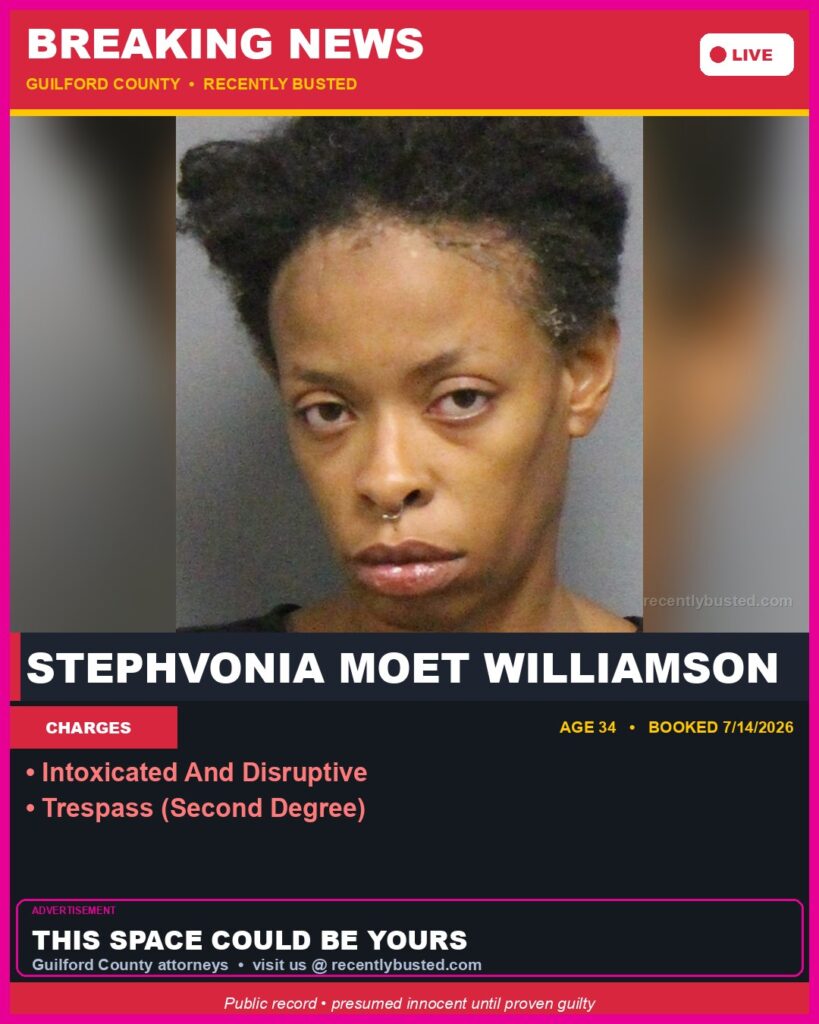 Booking photo of STEPHVONIA MOET WILLIAMSON