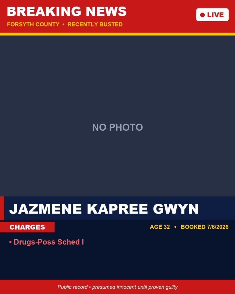 Booking photo of JAZMENE KAPREE GWYN