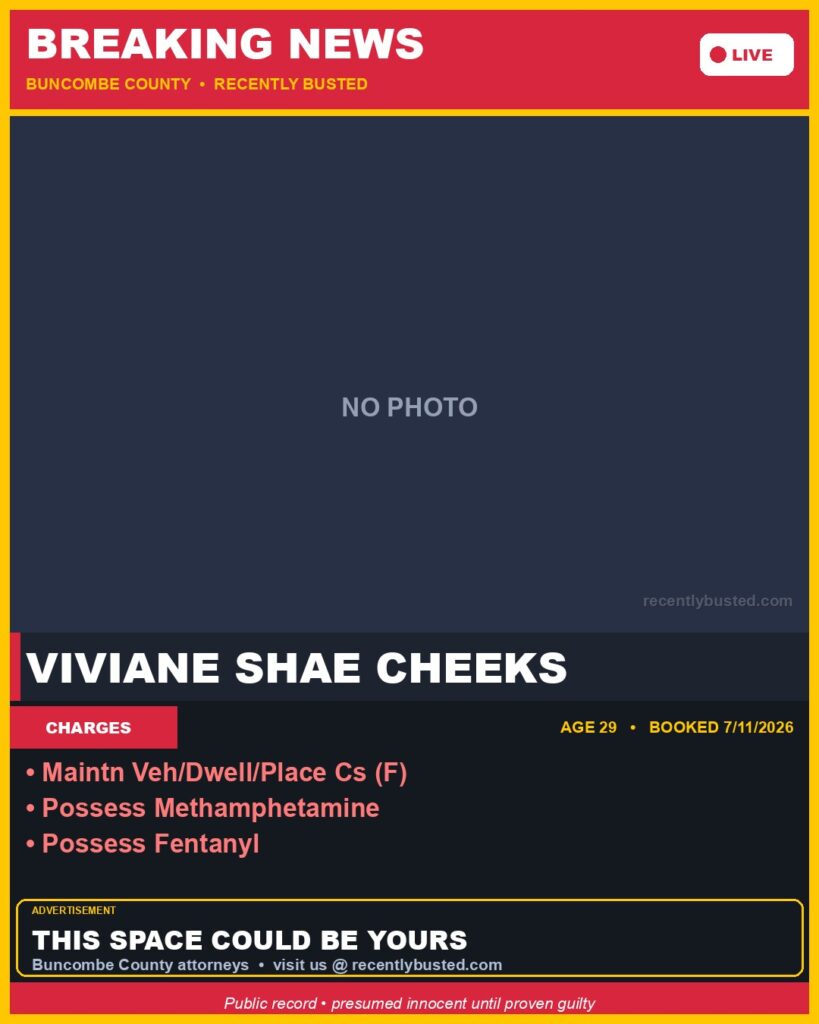 Booking photo of VIVIANE SHAE CHEEKS