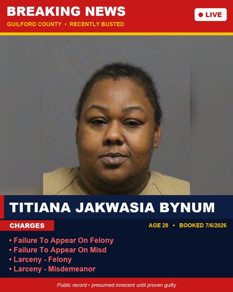 Booking photo of TITIANA JAKWASIA BYNUM
