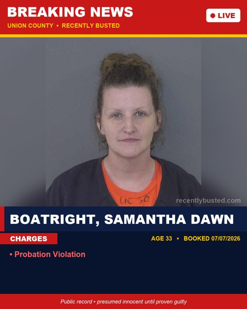 Booking photo of BOATRIGHT, SAMANTHA DAWN