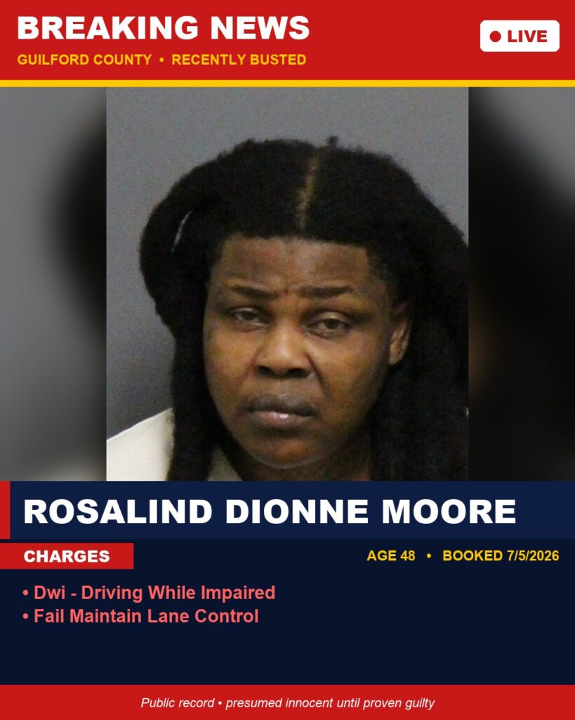 Booking photo of ROSALIND DIONNE MOORE