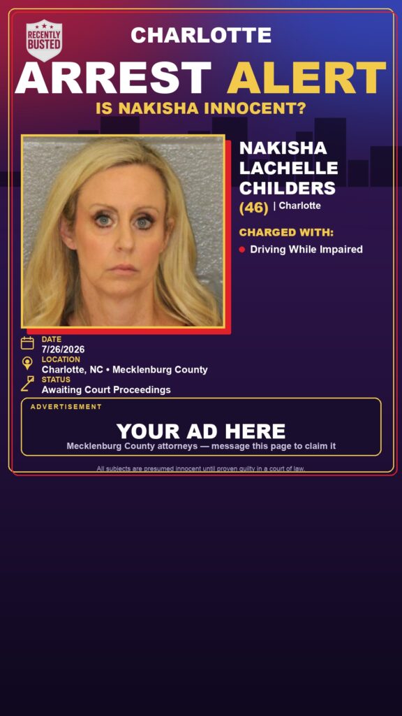 Booking photo of NAKISHA LACHELLE CHILDERS