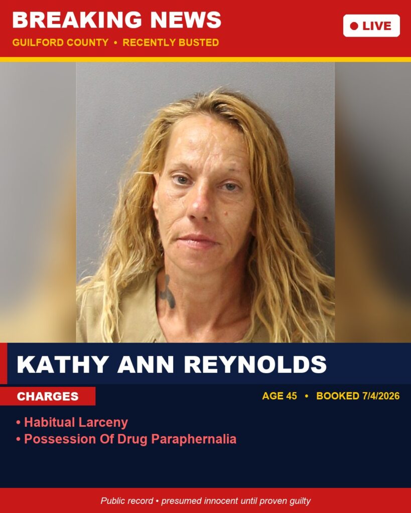 Booking photo of KATHY ANN REYNOLDS