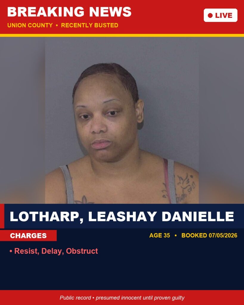 Booking photo of LOTHARP, LEASHAY DANIELLE