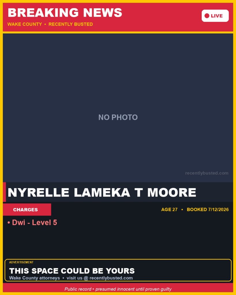Booking photo of NYRELLE LAMEKA T MOORE