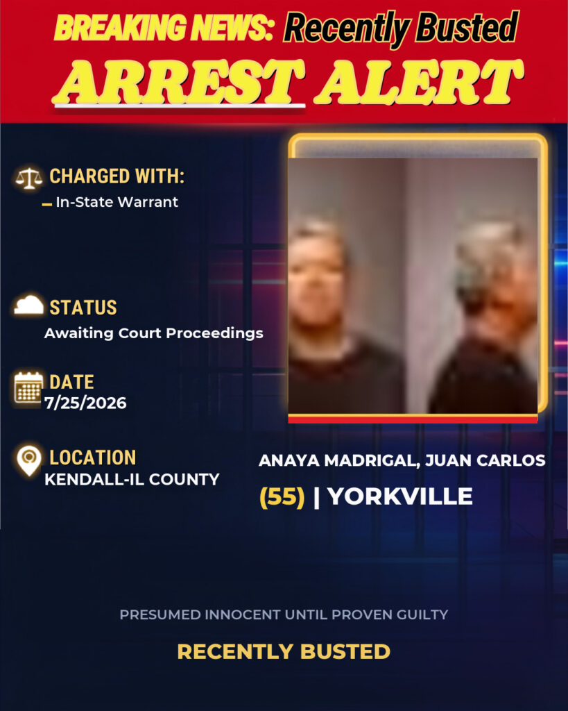 Arrest report - ANAYA MADRIGAL, JUAN CARLOS