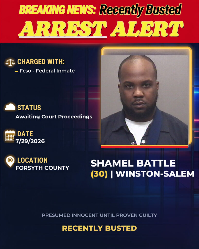 Arrest report - SHAMEL BATTLE