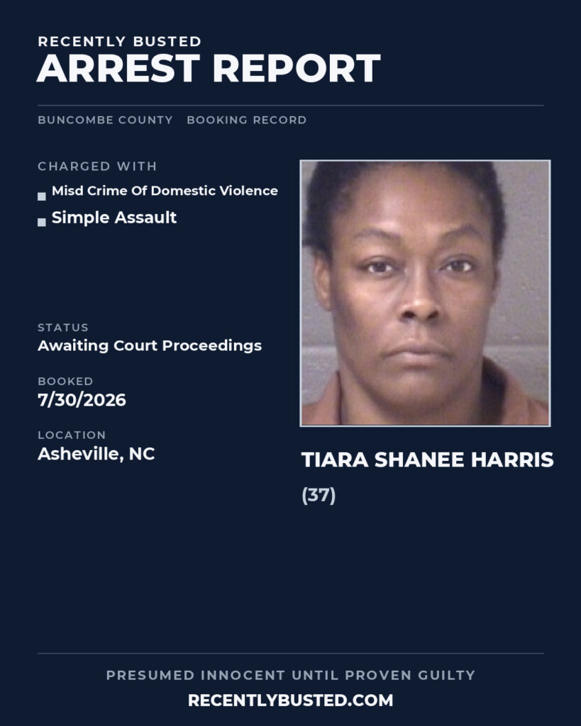 Arrest report - TIARA SHANEE HARRIS