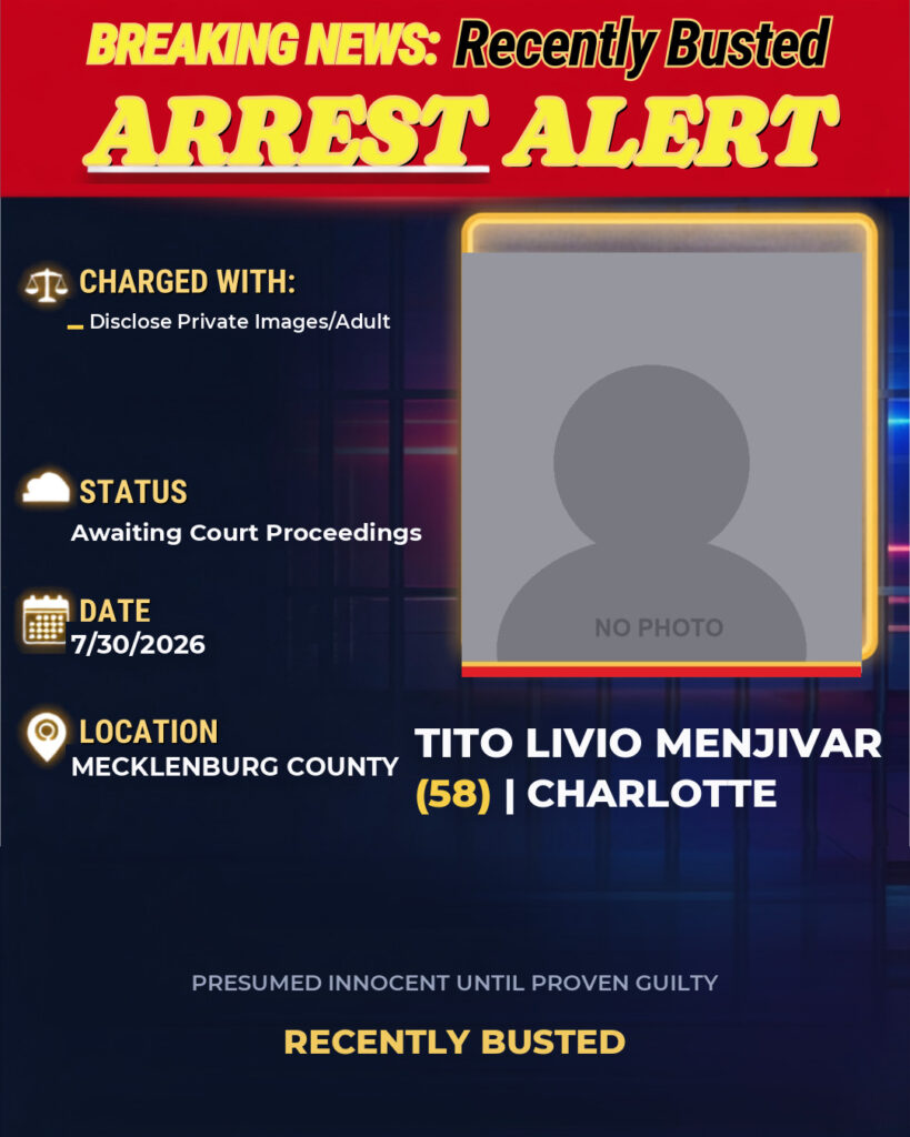 Arrest report - TITO LIVIO MENJIVAR