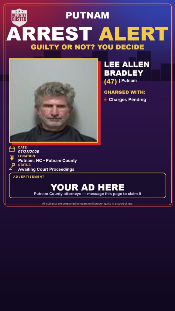 Booking photo of Lee Allen Bradley