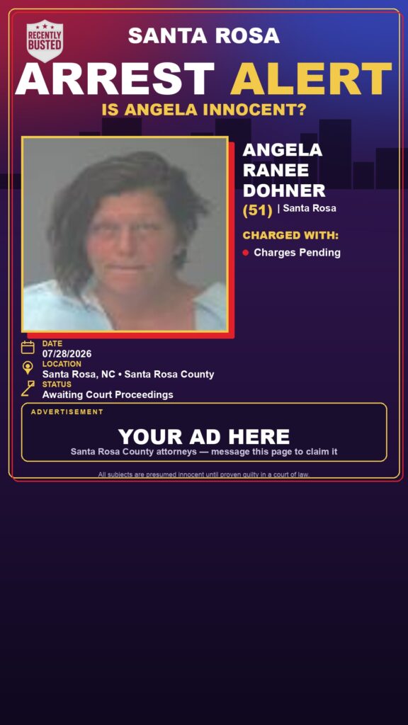 Booking photo of Angela Ranee Dohner