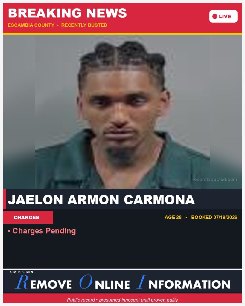 Booking photo of Jaelon Armon Carmona
