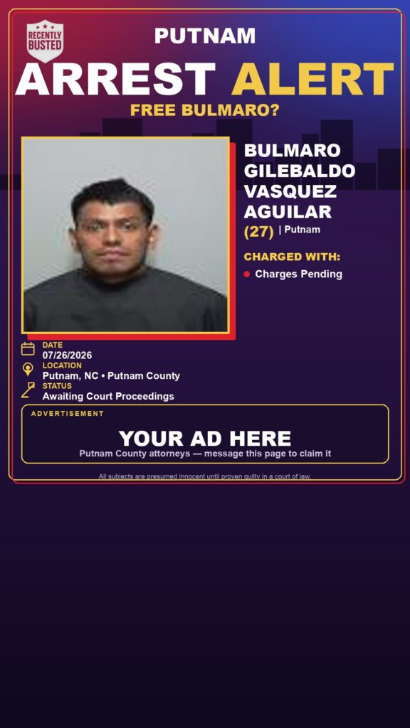 Booking photo of Bulmaro Gilebaldo Vasquez Aguilar