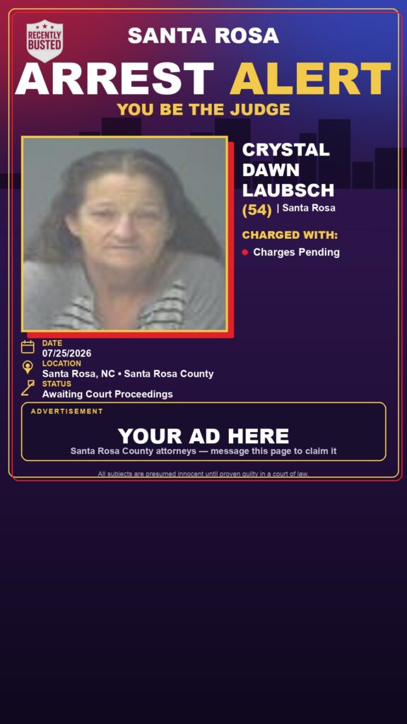 Booking photo of Crystal Dawn Laubsch
