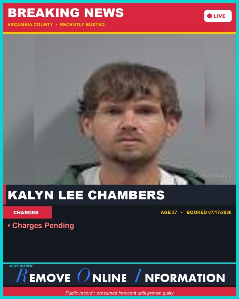 Booking photo of Kalyn Lee Chambers