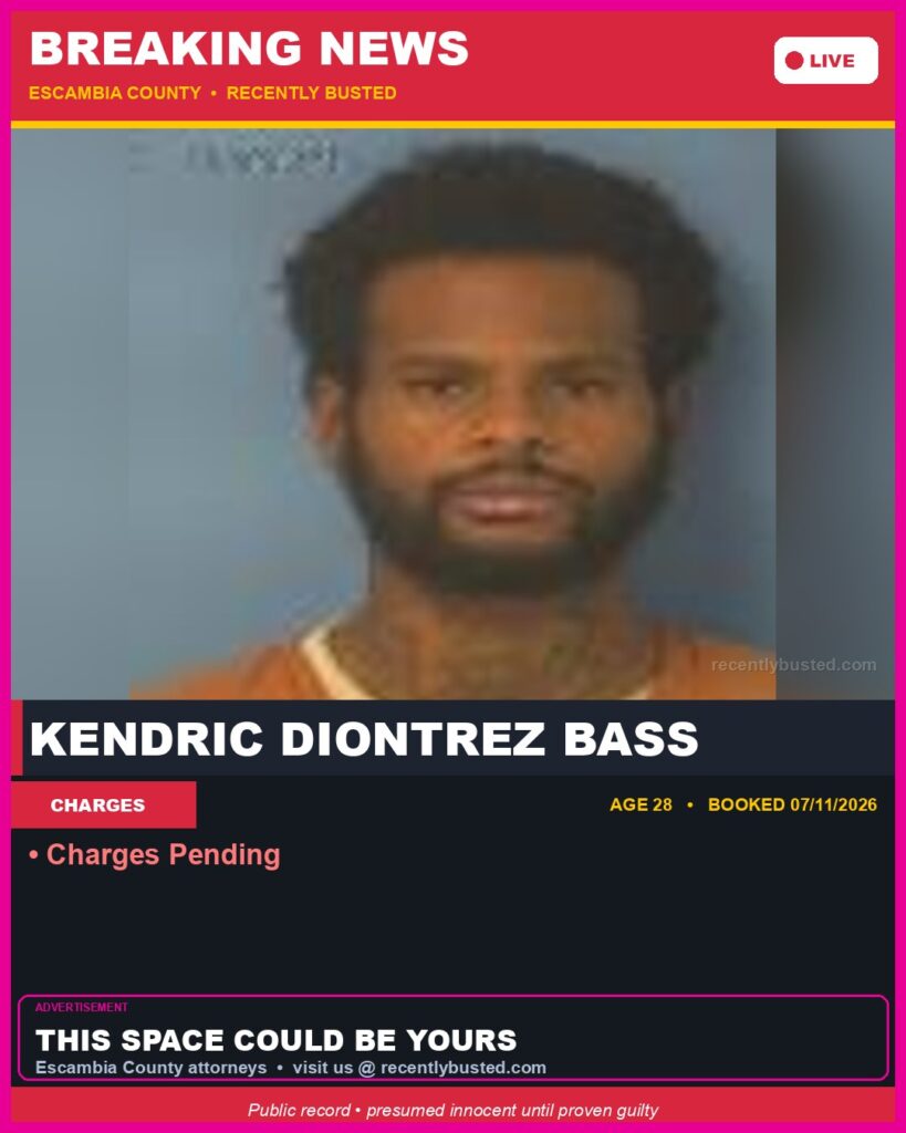 Booking photo of Kendric Diontrez Bass