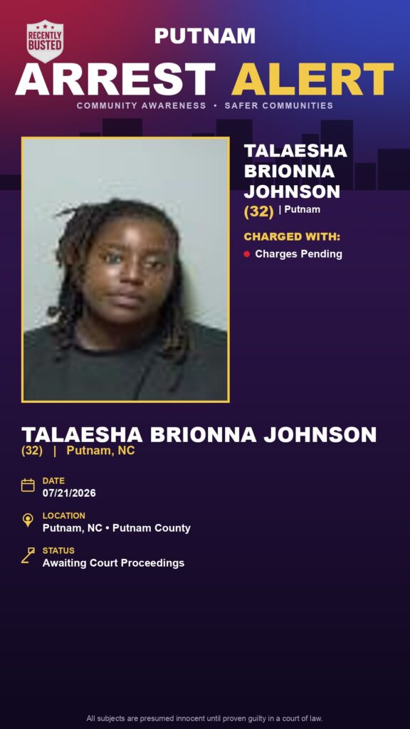 Booking photo of Talaesha Brionna Johnson