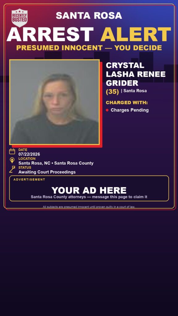 Booking photo of Crystal Lasha Renee Grider