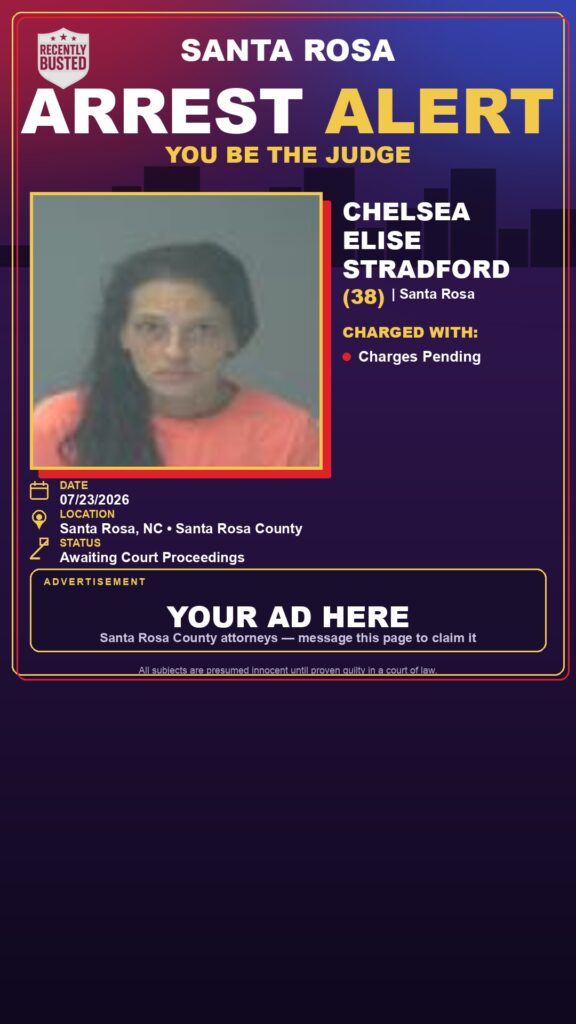 Booking photo of Chelsea Elise Stradford
