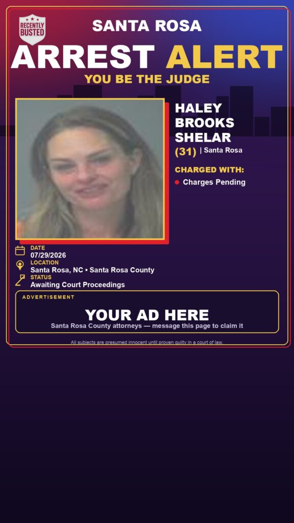 Booking photo of Haley Brooks Shelar