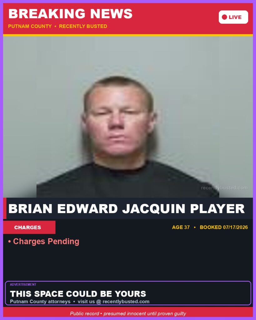 Booking photo of Brian Edward Jacquin Player