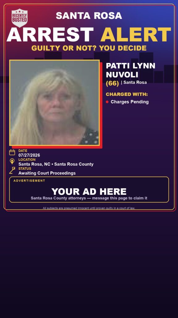 Booking photo of Patti Lynn Nuvoli